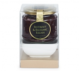 Ogilvie Beetroot & Balsamic Relish and Dish Gift Set