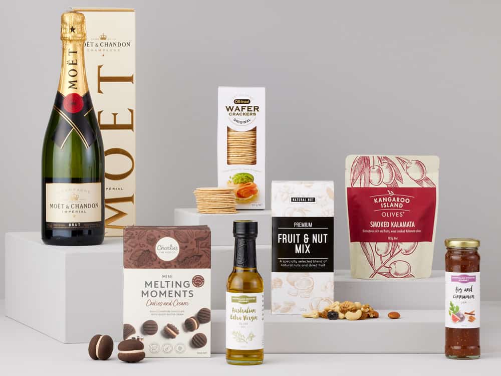 Moet Champagne Hamper Australian Gourmet Gifts