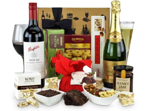 Image of the Penfolds 28 & French Sparkling Christmas Hamper