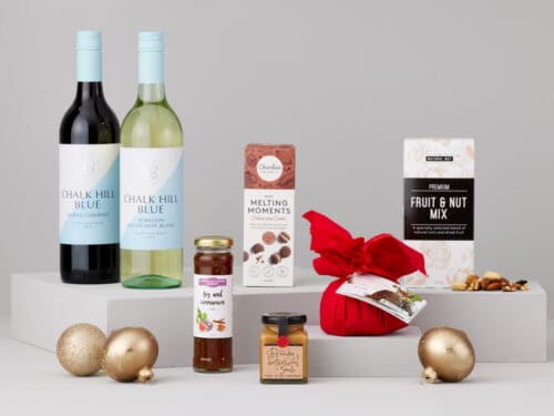 Premium Red and White Wine Christmas Hamper