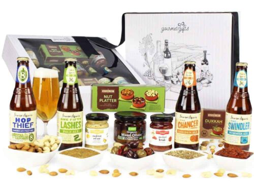 James Squire Beer Hamper and all the products it contains