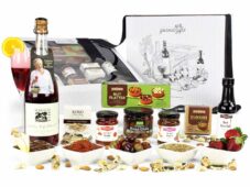 Image of the Pure Indulgence Maggie Beer Hamper and all the products it contains