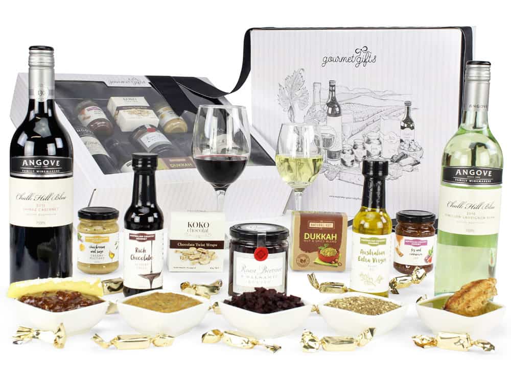 Image of the Premium Red & White Wine Hamper