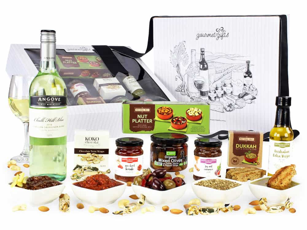 Image of the White Wine Gourmet Hamper