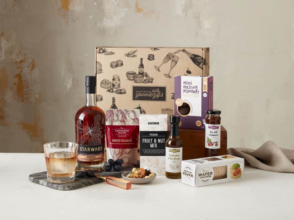 Displaying all the products contained in the Australian Whiskey Hampers