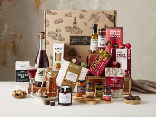 Displaying all the products contained in the Gourmet Extravagance Hampers