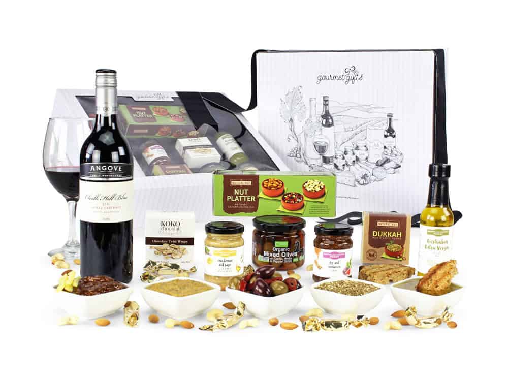 Red Wine Gourmet Hamper Australian Gourmet Gifts