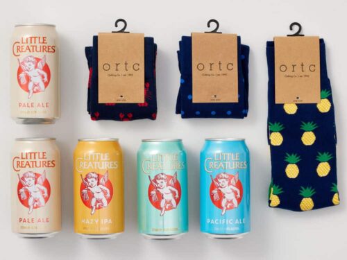 Little Creatures Beer and Socks Hamper