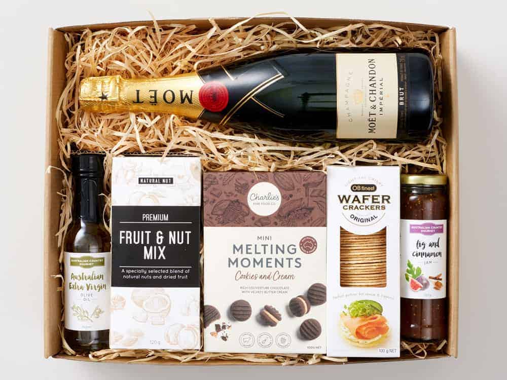 Moet Champagne Hamper Australian Gourmet Gifts