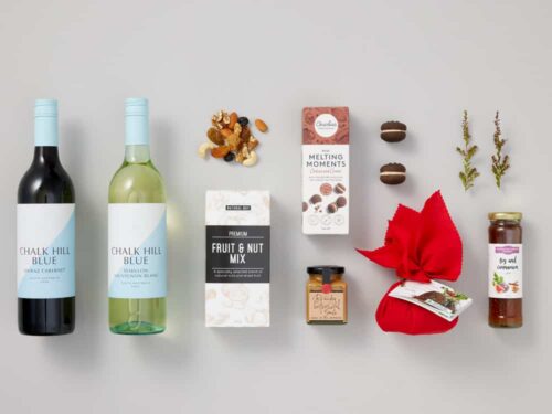 Premium Red and White Wine Christmas Hamper