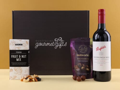 Cab Sauv & Chocolate Nuts Hamper